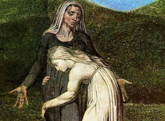 William Blake (1795): Ruth und Naomi 