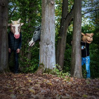 krippenspiel Masken