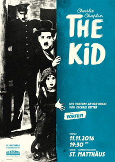 Chaplin Stummfilmplakat 2015