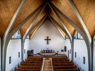 Innenansicht der MAtthäuskirche, Gaustadt