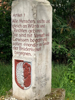 Steele der Menschenrechte
