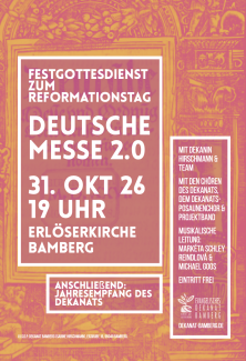Reformationsgottesdienst 2026 Plakat