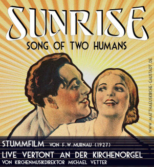 Sunrise Stummfilmplakat 2018