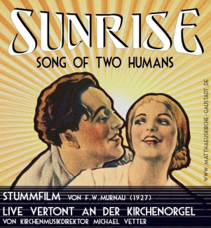 Sunrise Stummfilmplakat 2018