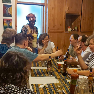 Eis für Gäste im URRC-Gästehaus