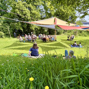 Pfingstgottesdienst auf der Kirchernwiese