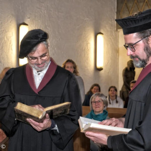 Verabschiedung Malcolm Holland: Luther und Melanchton